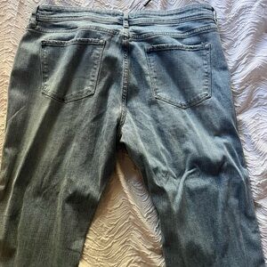 Fashion Nova Light Blue Straight Leg Jeans